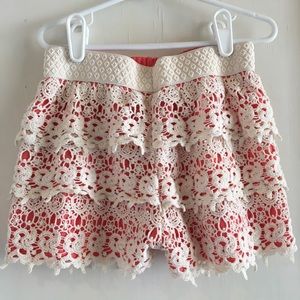 Lapis girl lace shorts